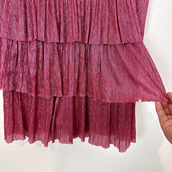 Sabina Musayev Carry Mini Dress in Hot Pink Size Small - Picture 7 of 11